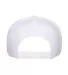 Yupoong-Flex Fit 6006 Five-Panel Classic Trucker C in White back view
