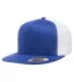 Yupoong-Flex Fit 6006 Five-Panel Classic Trucker C in Royal/ white front view