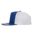 Yupoong-Flex Fit 6006 Five-Panel Classic Trucker C in Royal/ white side view