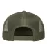 Yupoong-Flex Fit 6006 Five-Panel Classic Trucker C in Multicam tropic/ green back view