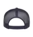 Yupoong 6006 Five-Panel Classic Trucker Cap  NAVY back view