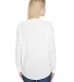 Anvil 34PVL Women's Freedom Long Sleeve T-Shirt in White back view