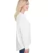 Anvil 34PVL Women's Freedom Long Sleeve T-Shirt in White side view
