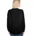 Anvil 34PVL Women's Freedom Long Sleeve T-Shirt in Black back view