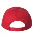 Sportsman 2260Y Small Fit Cotton Twill Cap Red back view
