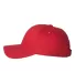 Sportsman 2260Y Small Fit Cotton Twill Cap Red side view