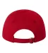 Sportsman AH35 Unstructured Cap Red back view