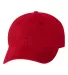 Sportsman AH35 Unstructured Cap Red front view