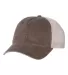 Sportsman SP510 Pigment Dyed Trucker Cap Brown/ Stone side view