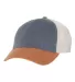 Sportsman SP510 Pigment Dyed Trucker Cap Navy/ Texas/ Stone side view