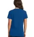 Next Level Apparel 3940 Ladies' Relaxed V-Neck T-S ROYAL back view