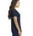 Next Level Apparel 3940 Ladies' Relaxed V-Neck T-S MIDNIGHT NAVY side view