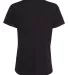 Next Level Apparel 3940 Ladies' Relaxed V-Neck T-S BLACK back view