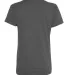 Next Level Apparel 3940 Ladies' Relaxed V-Neck T-S HEAVY METAL back view