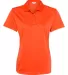 FeatherLite 5100 Women's Value Polyester Sport Shi Orange front view