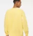 Independent Trading Co. PRM3500 Unisex Pigment Dye Pigment Yellow back view
