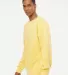 Independent Trading Co. PRM3500 Unisex Pigment Dye Pigment Yellow side view