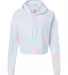 Independent Trading Co. AFX64CRP Women's Lightweig Tie Dye Cotton Candy front view