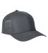 Big Accessories BA537 Performance Perforated Cap CHARCOAL front view