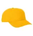 Big Accessories BA610 Heavy Washed Canvas Cap MUSTARD front view