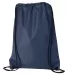 Liberty Bags 8886 Value Drawstring Backpack NAVY back view