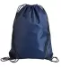 Liberty Bags 8886 Value Drawstring Backpack NAVY front view