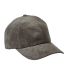 Big Accessories BA703 Corduroy Cap in Olive front view