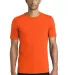 Nike BQ5231  Dri-FIT Cotton/Poly  Performance Tee Brilliant Orng front view