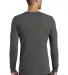 Nike BQ5230  Dri-FIT Cotton/Poly Long Sleeve Perfo Anthracite back view