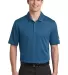 Nike AH6266  Dri-FIT Hex Textured Polo Court Blue front view
