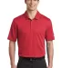 Nike AH6266  Dri-FIT Hex Textured Polo Gym Red front view