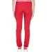 J America 8654 Relay Women's Jogger in Red back view