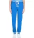 J America 8654 Relay Women's Jogger in Royal front view