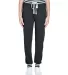 J America 8654 Relay Women's Jogger in Black front view