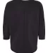 J America 8685 Women's Lounge Fleece Dolman Crewne Black back view