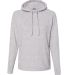 J America 8680 Teddy Fleece Women's Pullover with  Smoke Heather front view