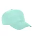 BX002 Big Accessories 6-Panel Brushed Twill Struct in Island reef front view