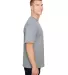 A4 Apparel N3381 Adult  Topflight Heather Performa ATHLETIC HEATHER side view