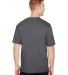 A4 Apparel N3381 Adult  Topflight Heather Performa CHARCOAL HEATHER back view