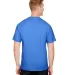 A4 Apparel N3381 Adult  Topflight Heather Performa ROYAL back view