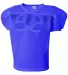 A4 Apparel N4260 Adult Drills Polyester Mesh Pract ROYAL front view