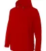 A4 Apparel N4263 Adult Force Water Resistant 1/4 Z SCARLET front view