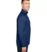A4 Apparel N4268 Adult Daily Polyester 1/4 Zip NAVY side view