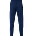 A4 Apparel N6199 Adult League Warm Up Pant NAVY/ WHITE back view