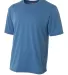 A4 Apparel NB3381 Youth Topflight Heather Performa ROYAL front view