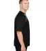 A4 Apparel N3001 Men's Spartan Short Sleeve Color  BLACK/ GRAPHITE side view