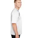A4 Apparel N3001 Men's Spartan Short Sleeve Color  WHITE/ GRAPHITE side view