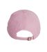 Big Accessories APBABX005 6-panel unstructured low in Light pink back view
