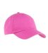 Big Accessories APBABX005 6-panel unstructured low in Raspberry front view