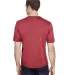 A4 Apparel N3010 Men's Tonal Space-Dye T-Shirt RED back view